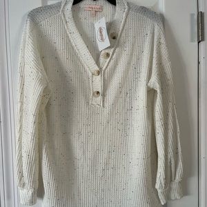 Hailey & Company. Thermal knit long sleeve top